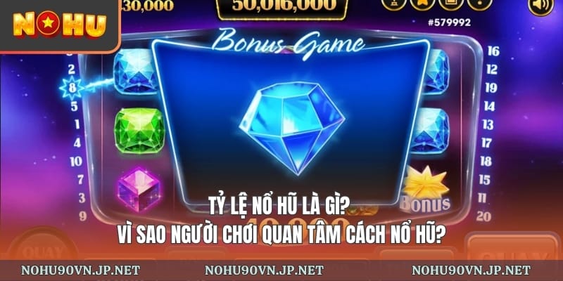 Tỷ lệ nổ hũ là gì? Vì sao người chơi quan tâm cách nổ hũ?